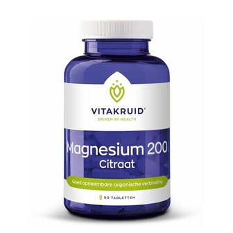 Vitakruid Magnesium 200 citraat 90 tabletten