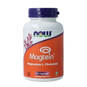 NOW Magtein Magnesium L-threonaat 90 capsules