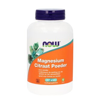 NOW Magnesium Citraat poeder 227 gram