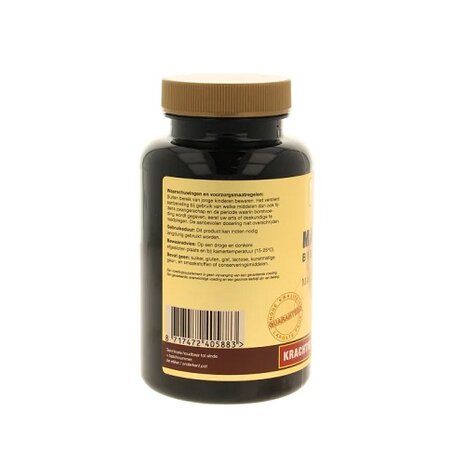 Artelle magnesium bisglycinaat en citraat achterkant 2 100 tabletten