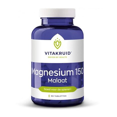 Vitakruid Magnesium Malaat 150 90 tabletten